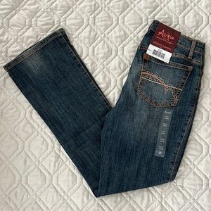 Wrangler Women's Aura Mid Rise Boot Cut Jean